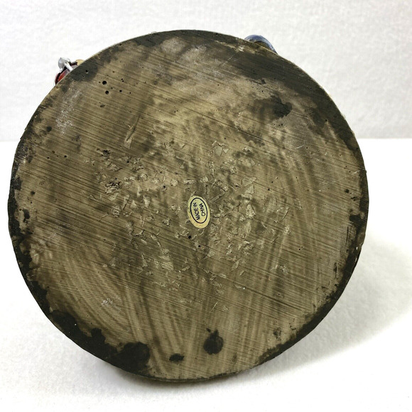 Decorative‎ Firehouse Dalmation Fireman Ladder Hose Basket w/ Handle Home Decor - Picture 6 of 9